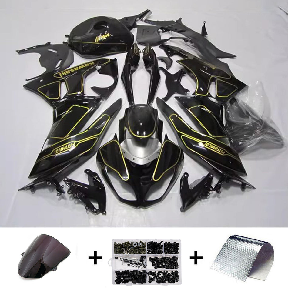 Verkleidungssatz aus ABS-Kunststoff, passend für Kawasaki ZX6R 636 2009-2012