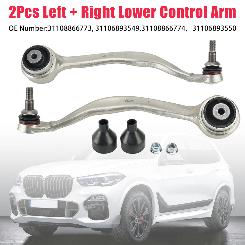 2019–2024 BMW X5 G05, X6 G06, X7 G07, 2 Stück linker + rechter unterer Querlenker