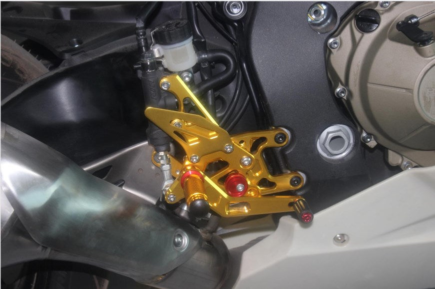 CNC Fußrastenanlage hinten für Honda CBR1000RR 2008–2009