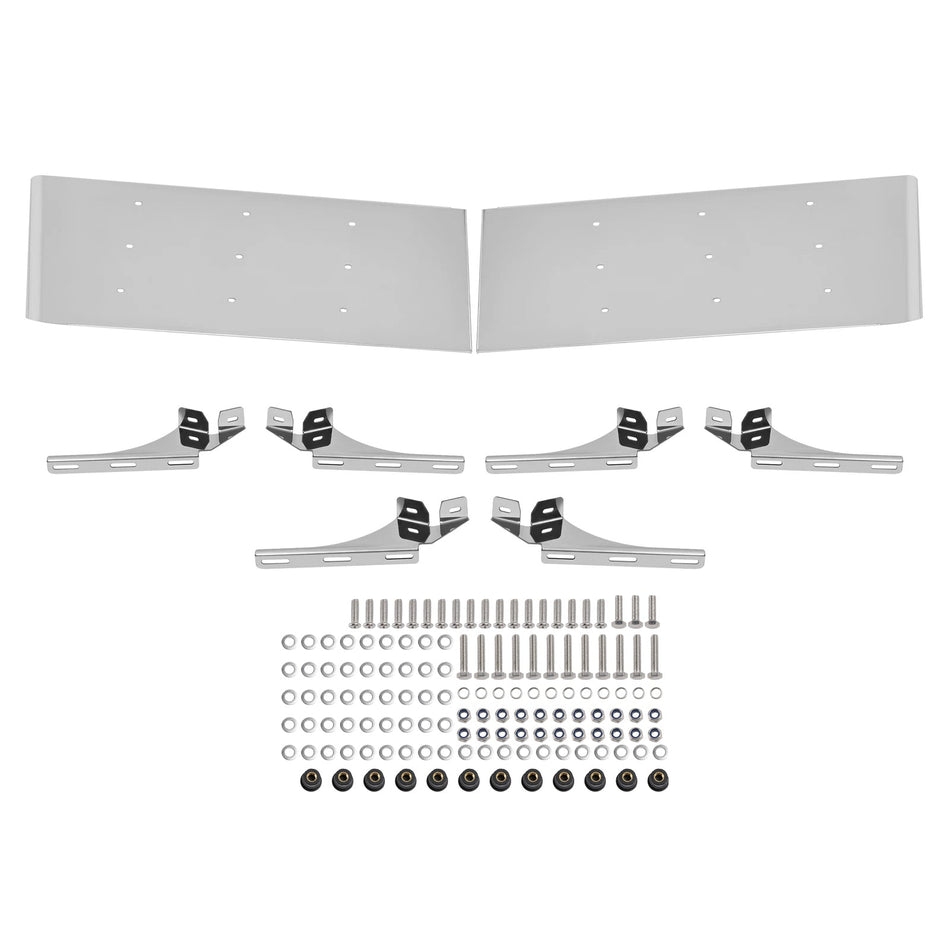 1984–1998 Für Kenworth W900 T800 T600 T300 13"" Flachdach-Sonnenblende