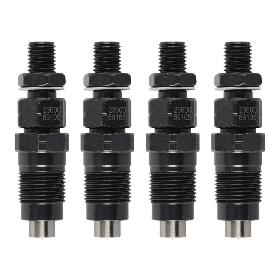 4 Stück Kraftstoffeinspritzdüsen für Toyota 1KZ-T Land Cruiser 1KZ 093500-5700 23600-69105