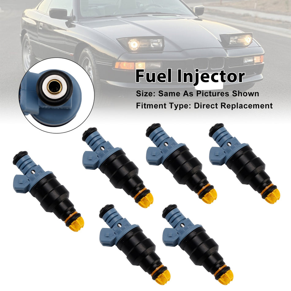 6 Stück Einspritzdüsen für BMW 3er E30 E36 2,5L 1,8L 87-97 Ford 0280150715
