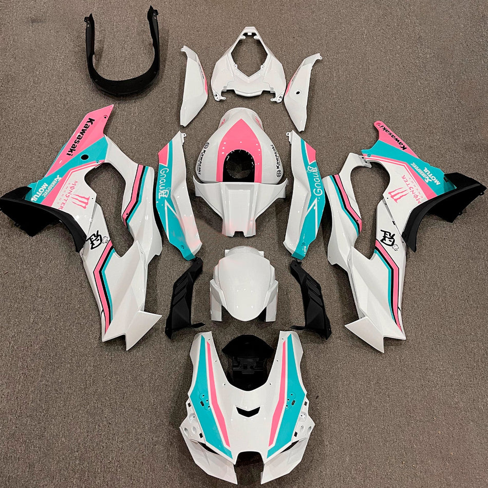 Verkleidungssatz aus ABS-Kunststoff, passend für Kawasaki ZX-10R und ZX-10RR (2021–2025)