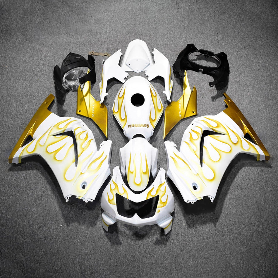 Verkleidungssatz aus ABS-Kunststoff, passend für Kawasaki EX250 Ninja250R 2008-2012