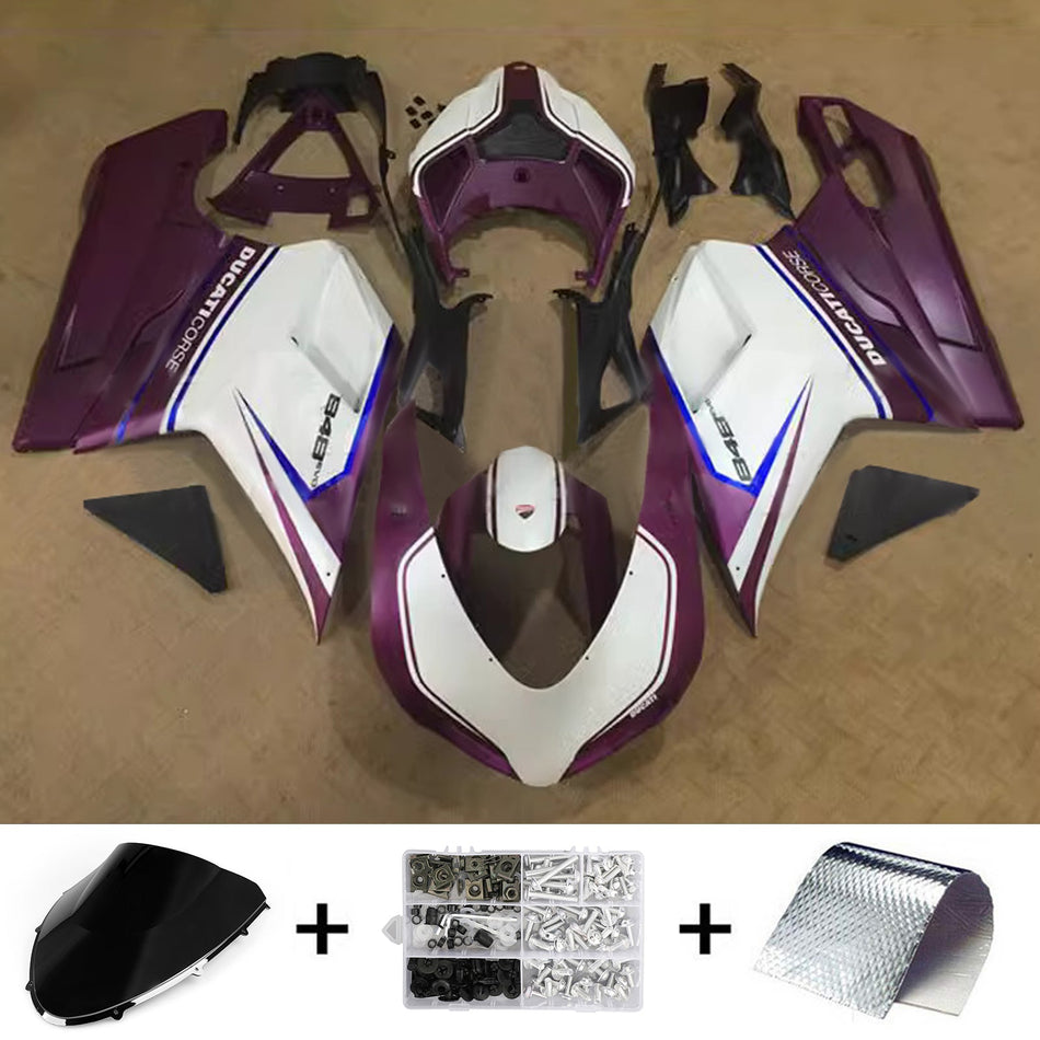 2007-2011 Ducati 1098 1198 848 Verkleidungssatz Karosserie ABS