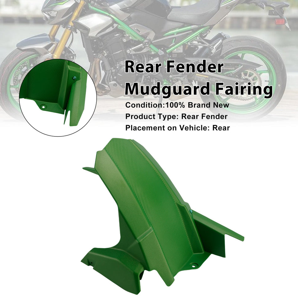 2017–2025 Kawasaki Z900 Kotflügel hinten Kotflügel Verkleidung grün