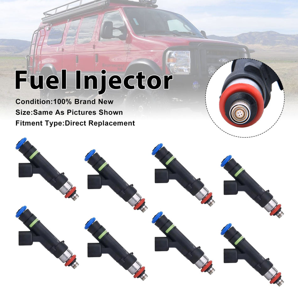 8 Stück Einspritzdüsen für Ford E-150 E-250 5.4L V8 2004-2009 0280158001