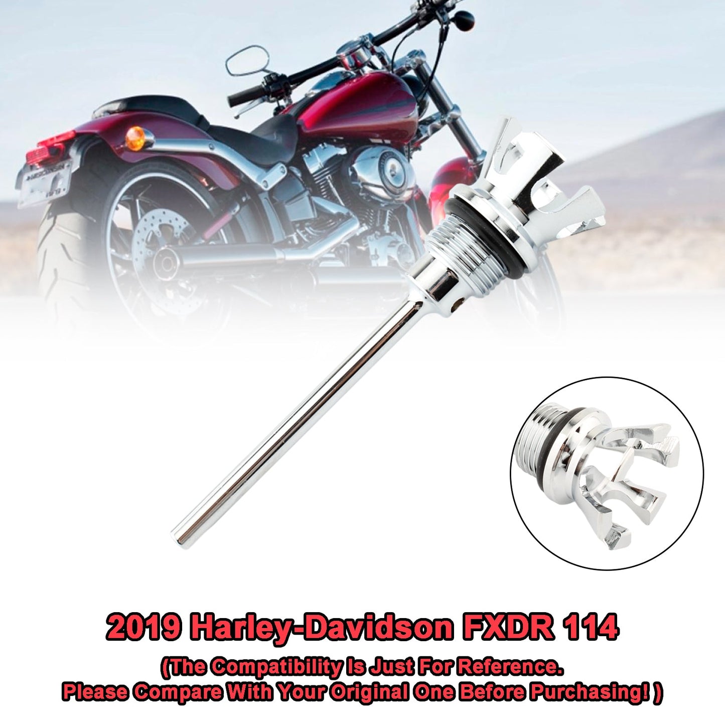 Ölmessstab Tankdeckel Stecker Fit Für Softail Road Glide 1105-0022