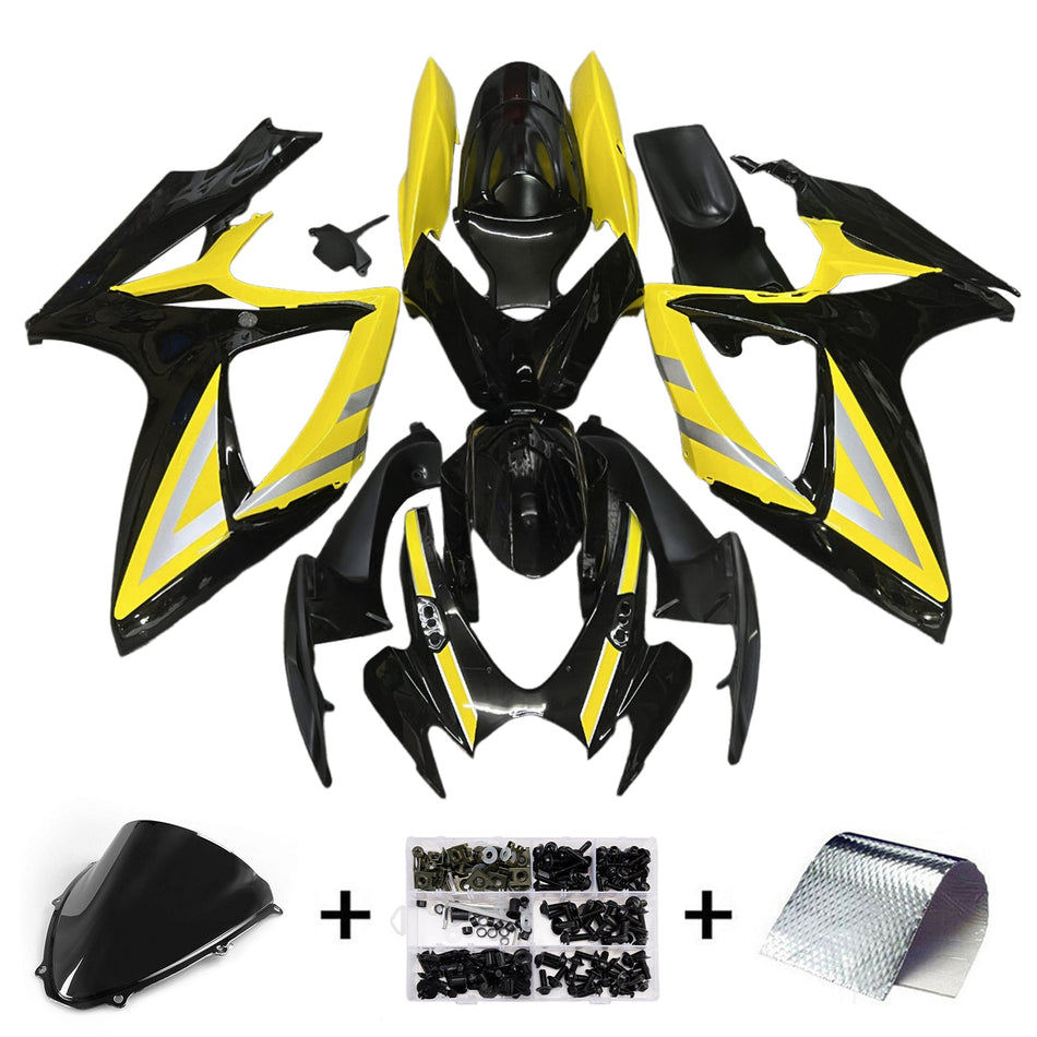 Injection Verkleidung Kit Karosserie Kunststoff ABS Für Suzuki GSXR 600/750 2006-2007 K6