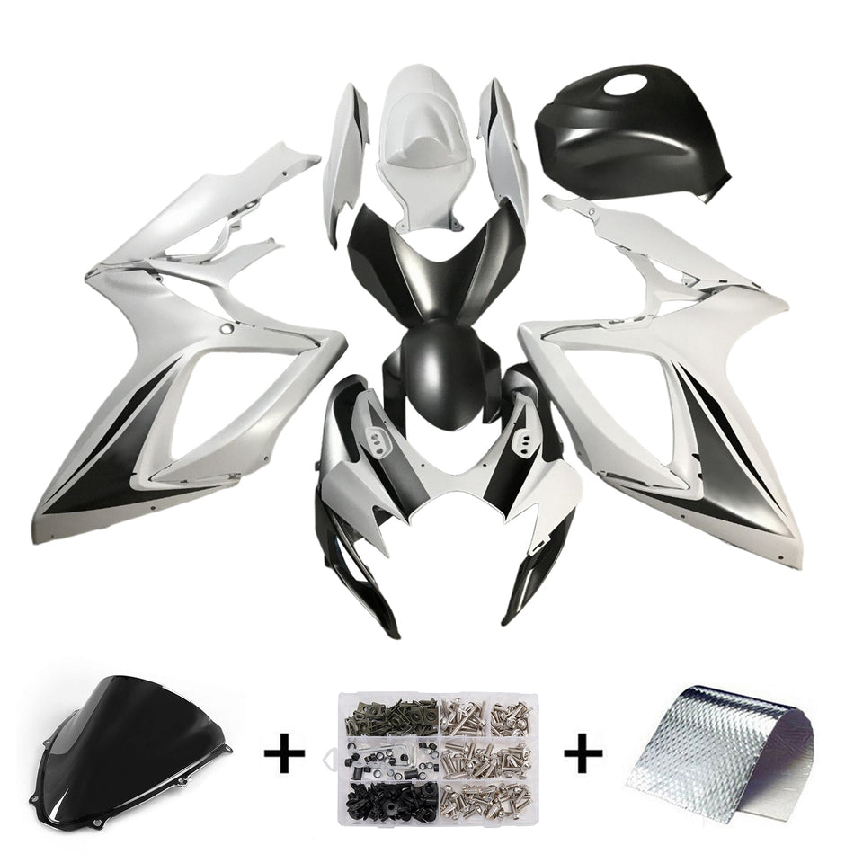 Injection Verkleidung Kit Karosserie Kunststoff ABS Für Suzuki GSXR 600/750 2006-2007 K6