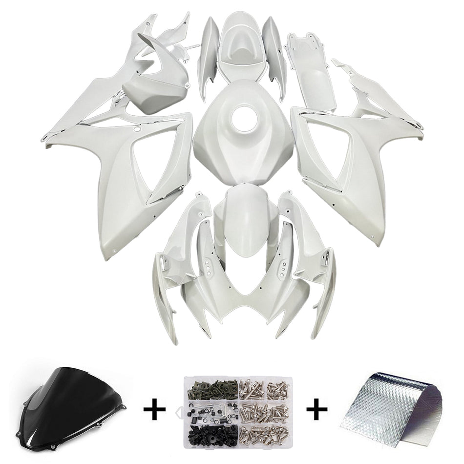 Injection Verkleidung Kit Karosserie Kunststoff ABS Für Suzuki GSXR 600/750 2006-2007 K6