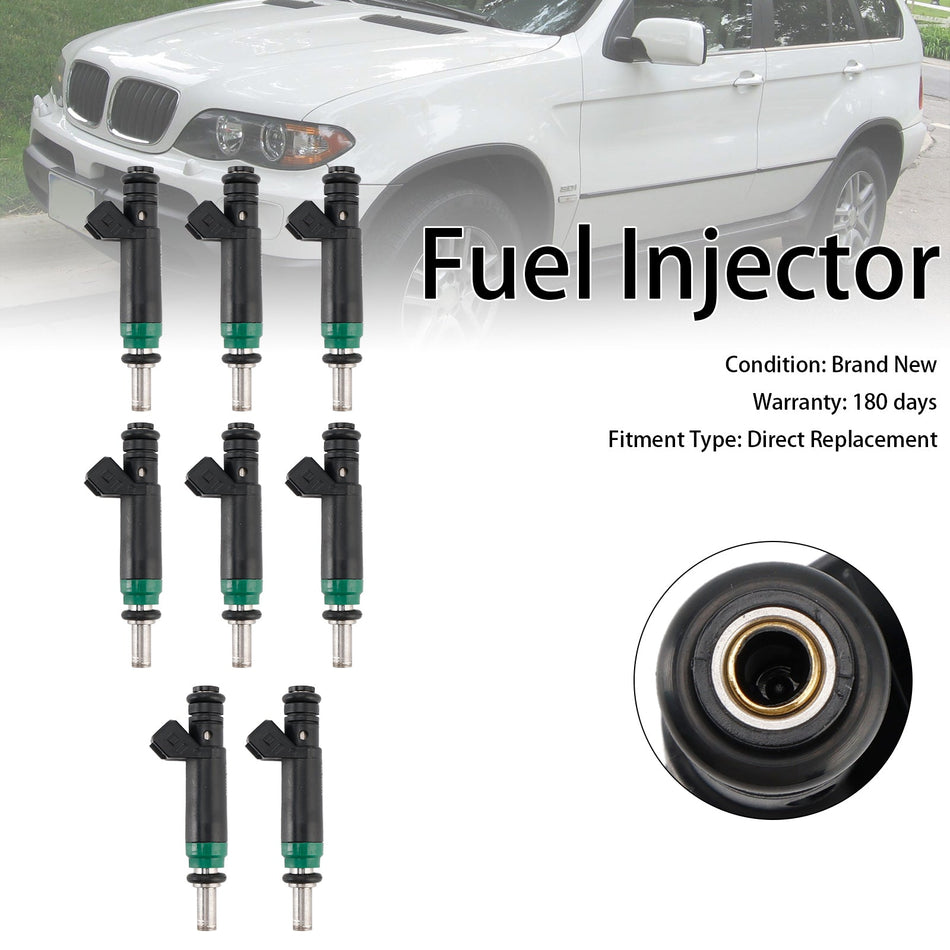 8PCS Kraftstoff Injektor 7525721 Fit Siemens 04-2010 FIT BMW X5 745Li/ich 645Ci 545i