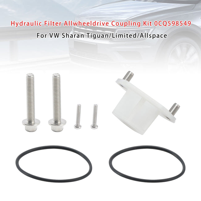 VW Sharan Tiguan/Limited/Allspace Hydraulikfilter Allradkupplungssatz 0CQ598549