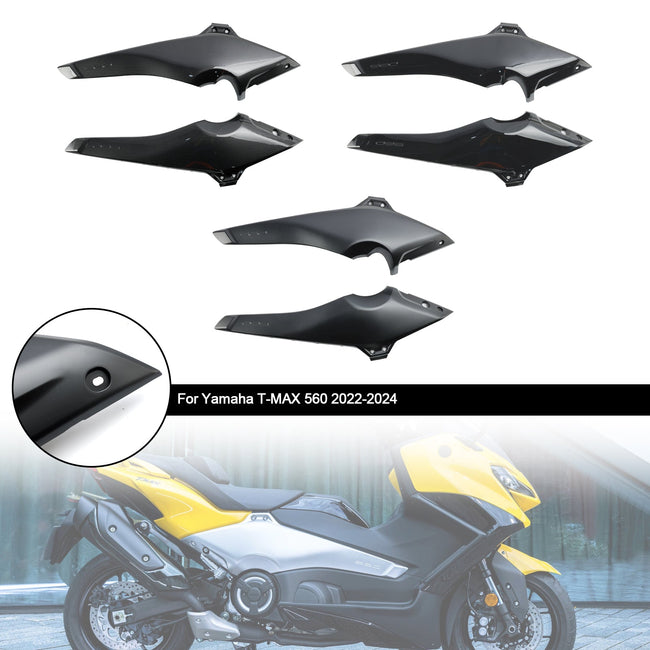 Seite Rahmen Abdeckung Panels Verkleidung Kutschen Für Yamaha T-MAX 560 2022-2024