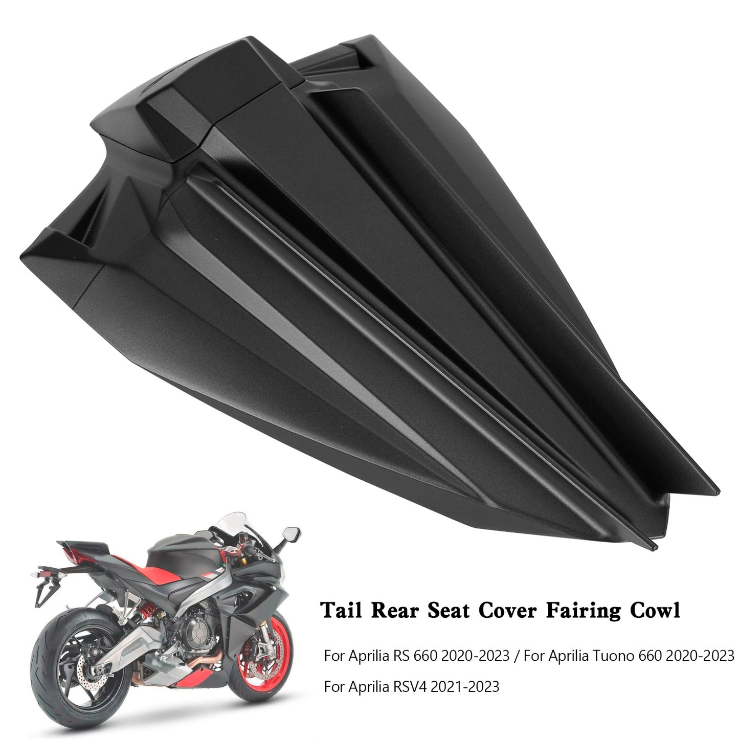 Capot de protection de siège arrière pour Aprilia RS 660 Tuono 660 RSV4 2020-2023