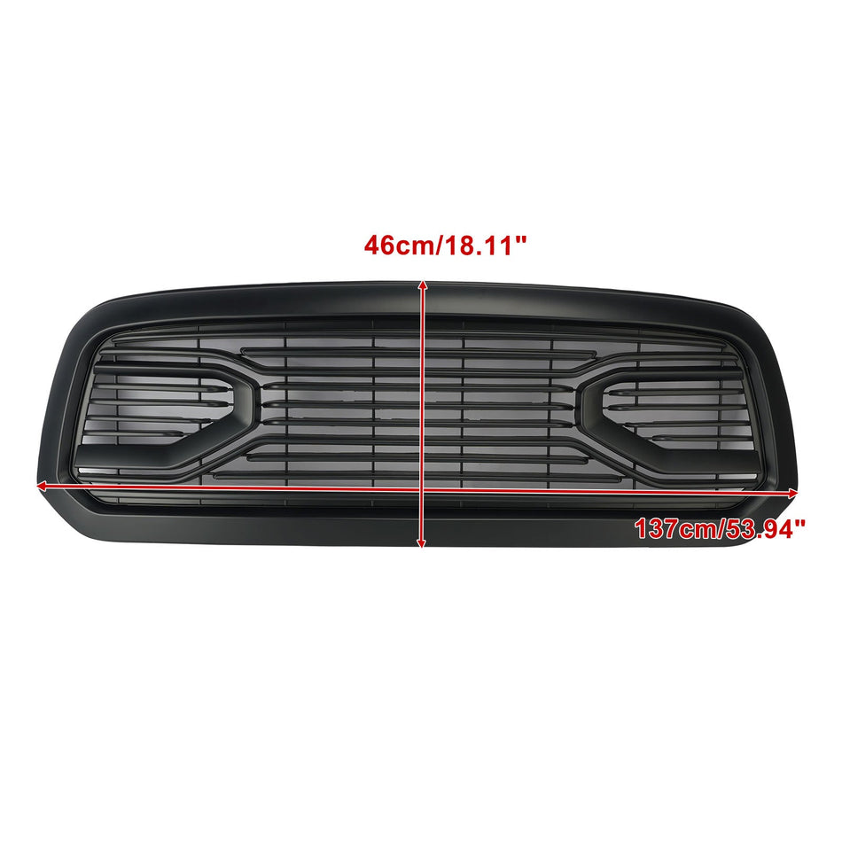 2013-2018 Dodge Ram 1500 Schwarzer Frontstoßstangengrill im Big Horn-Stil