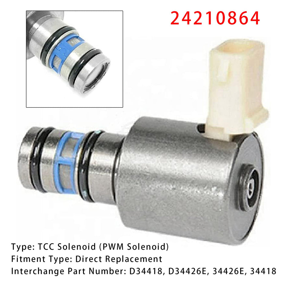 4L30E 4L80E Getriebe PWM TCC Drehmomentwandler-Kupplungsmagnet 24210864