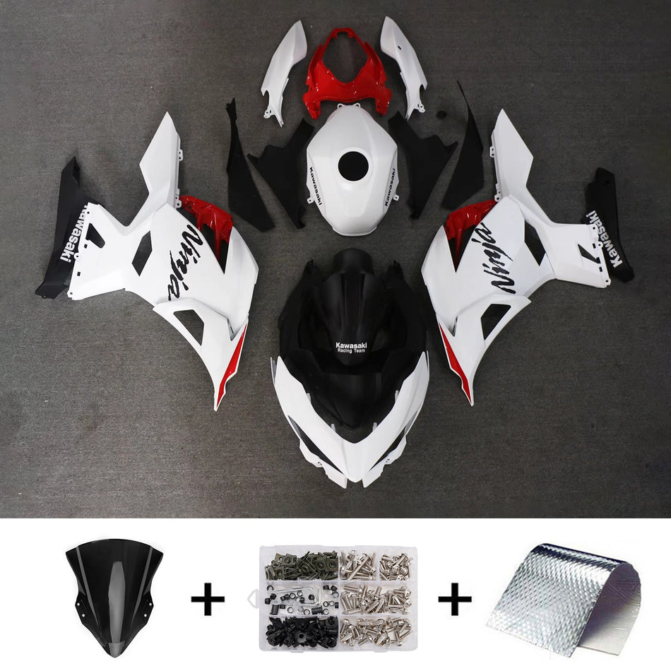 Verkleidungssatz aus ABS-Kunststoff, passend für Kawasaki EX400 Ninja400 2018-2024