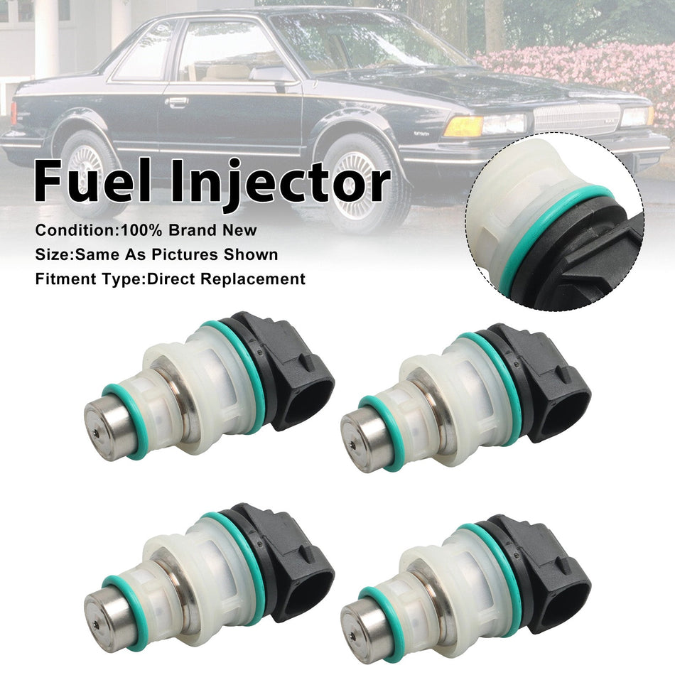 4 Stück Einspritzdüsen für Chevrolet S10 (87-91) und GMC S15 (1987-1990), Teilenummer 17111814