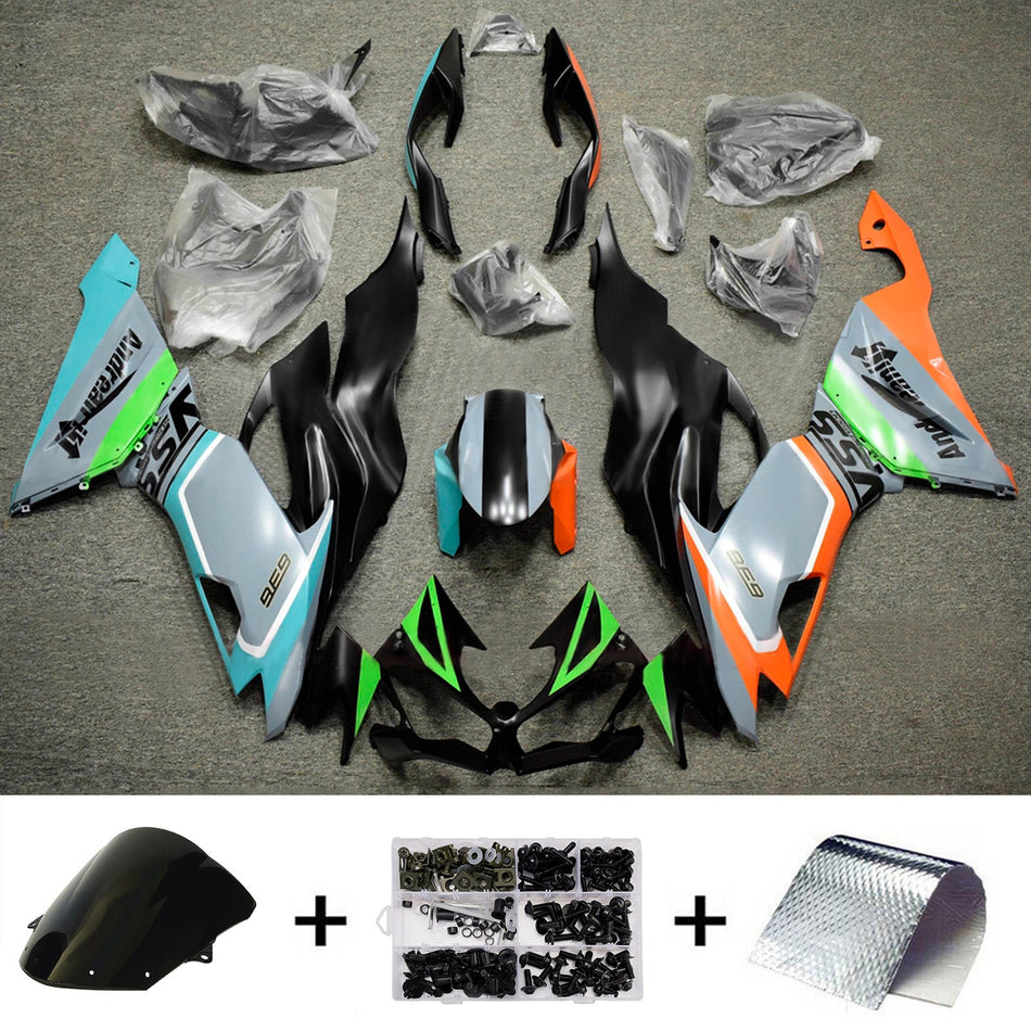 Verkleidungssatz aus ABS-Kunststoff, passend für Kawasaki ZX6R 2019-2023