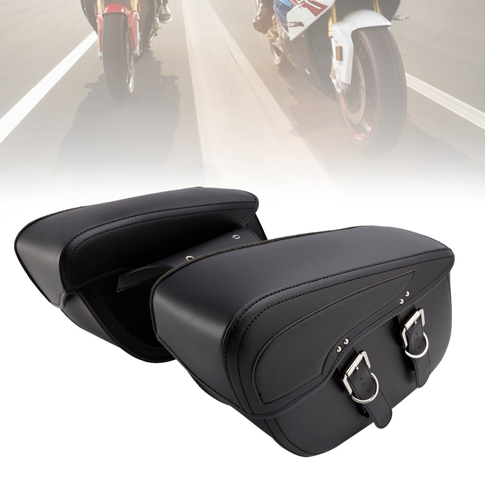 Seitenhecktasche Satteltasche Farblich passendes Gepäck Schwarz 42L Für Roller Motorrad