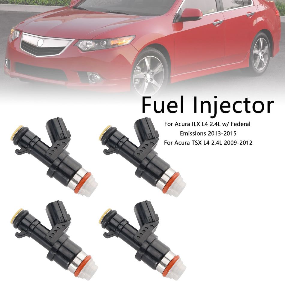 4PCS Kraftstoff Injektor 16450-R40-A01 Fit Honda Accord Civic CRV 2,4 L 2008-2015