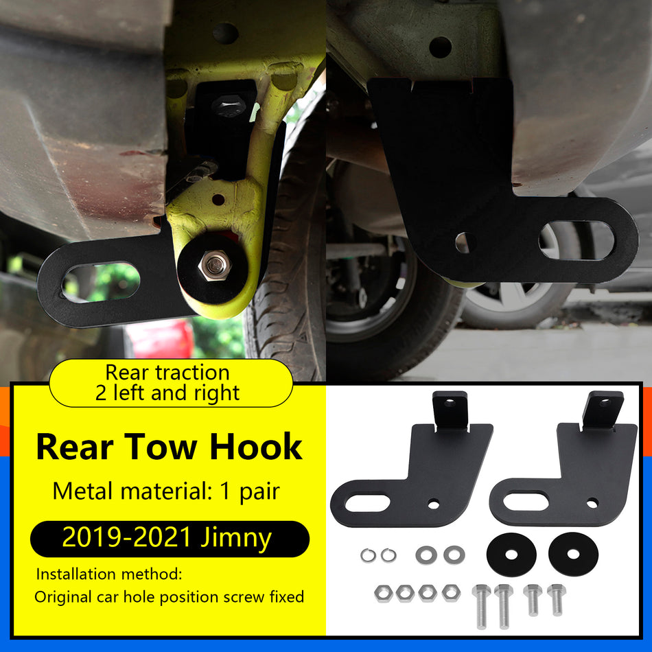 2PCS Hintere linke & rechte Anh?ngerkupplung für Suzuki Jimny JB64W JB74 2019-2023