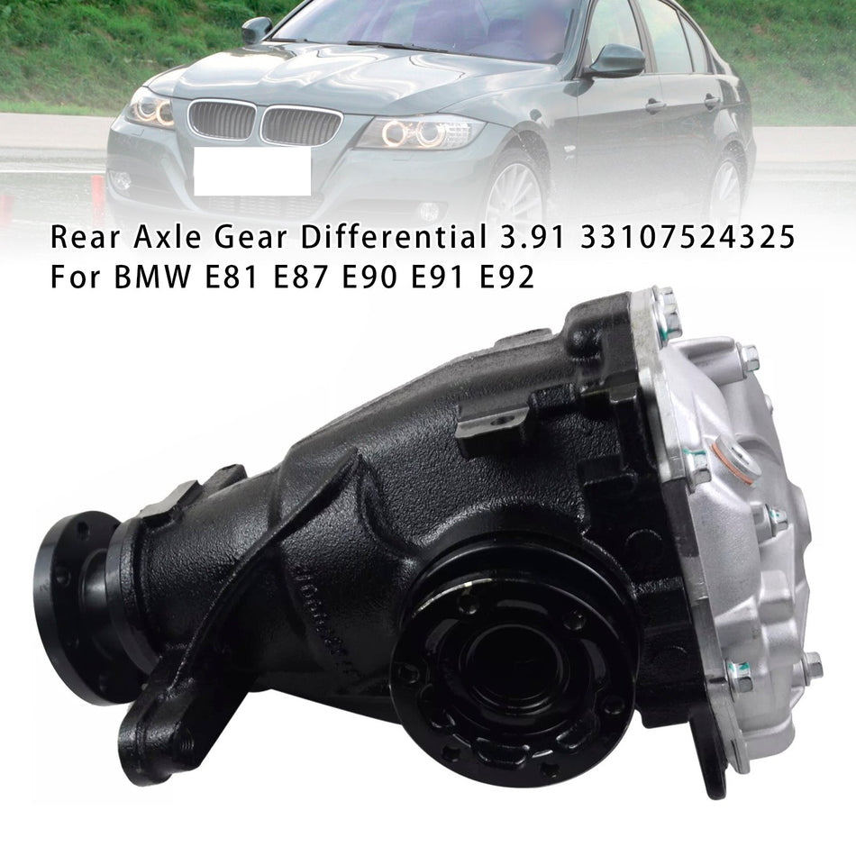 BMW E81 E87 E90 E91 E92 Hinterachsgetriebe Differential 3.91 33107524325