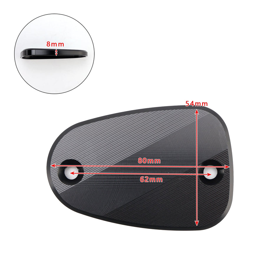 CNC Bremsflüssigkeitsbehälter Hauptbremszylinderdeckel Für Bonneville T100 T120 2001-2025