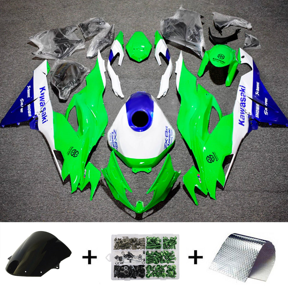 Verkleidungssatz aus ABS-Kunststoff, passend für Kawasaki ZX6R 2019-2023