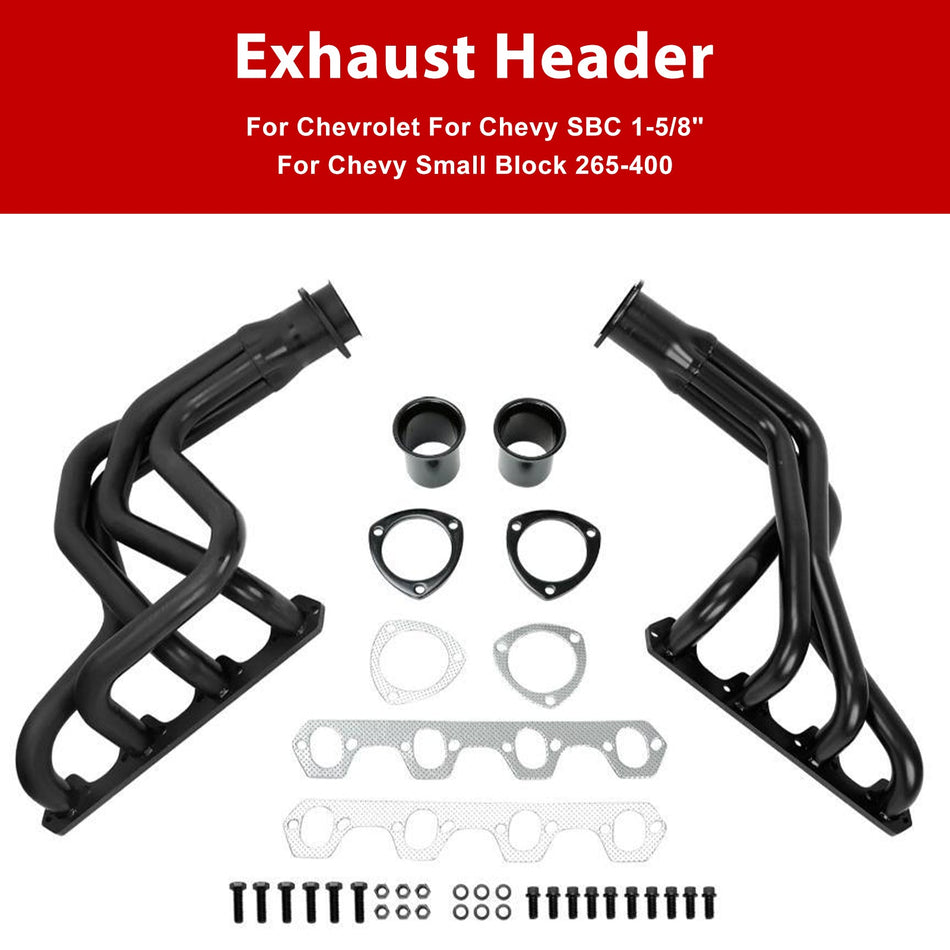Auspuffkrümmer passend für Chevy Small Block SBC 1-5/8""