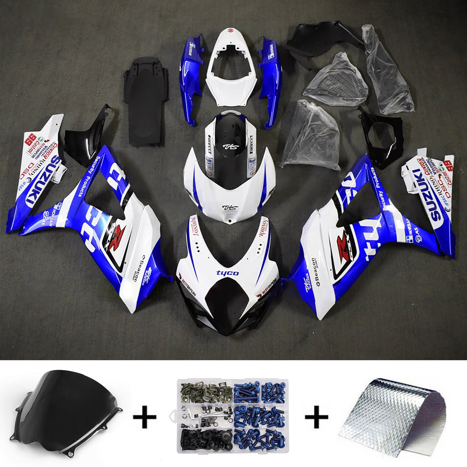 Verkleidungssatz aus ABS-Kunststoff für Suzuki GSXR1000 2007-2008 K7