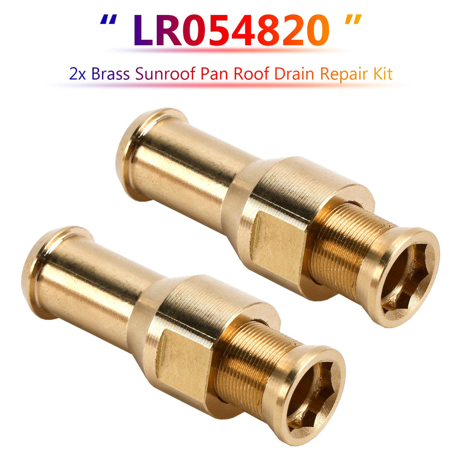 2x Messing-Reparaturset für Schiebedachwanne und Dachablauf für Land Rover Range Rover LR054820