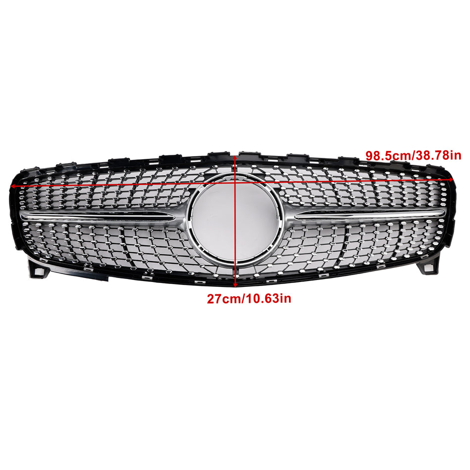 Diamond Front Bumper Grill Grille Für MERCEDES BENZ A CLASS W176 2016-2018