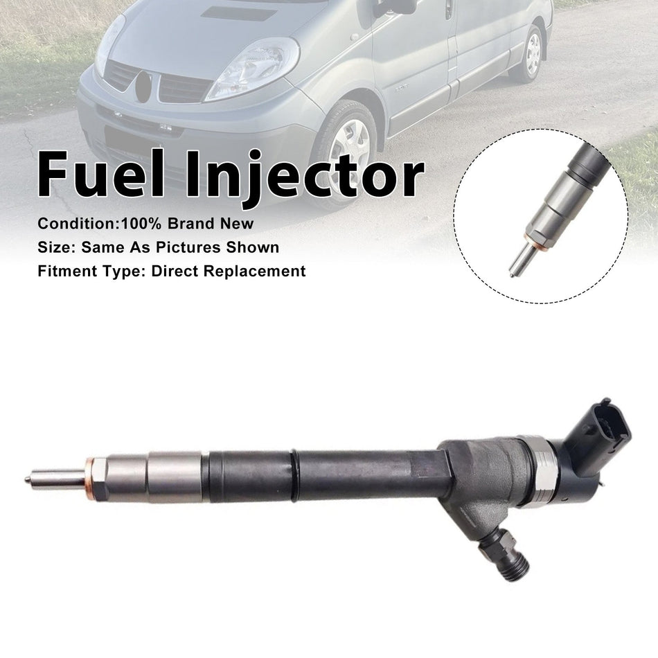 1 Stück Einspritzdüse für Renault Trafic II und Opel Vivaro 2.0L 0445110338