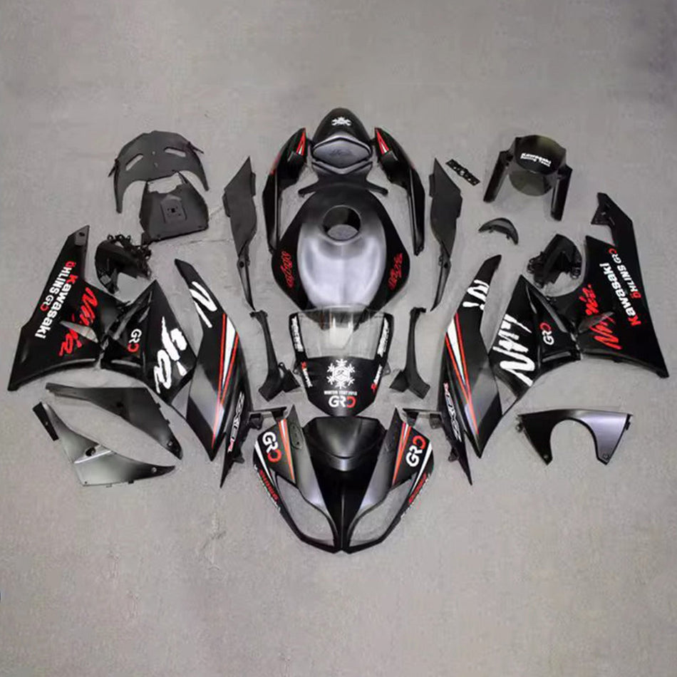 Verkleidungssatz aus ABS-Kunststoff, passend für Kawasaki ZX6R 636 2009-2012