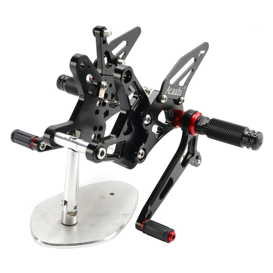 2021-2024 Kawasaki Ninja ZX6R ZX636 CNC Aluminium Fu?rastenanlage Fu?rasten