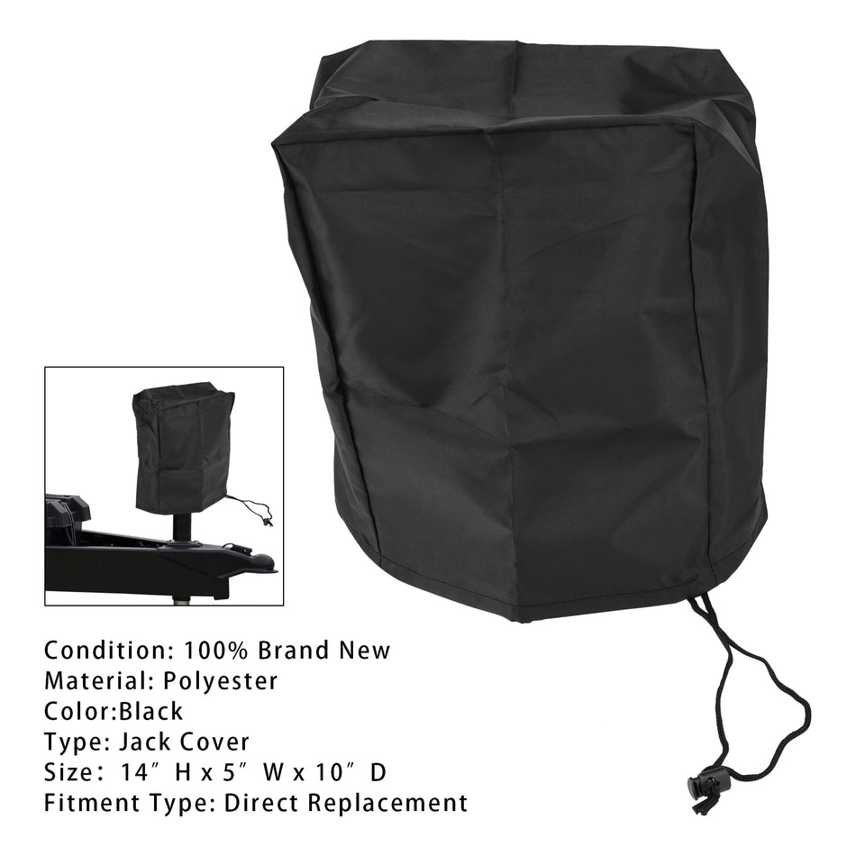 Electric Tongue Jack Cover 210D Universal Trailer RV Tongue Jack Protective