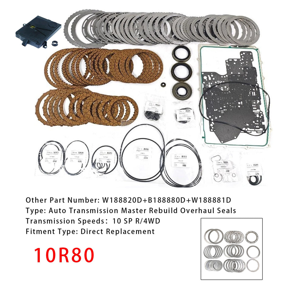 Ford F-150 Expedition 10R80 Automatikgetriebe – Generalüberholungsdichtungen