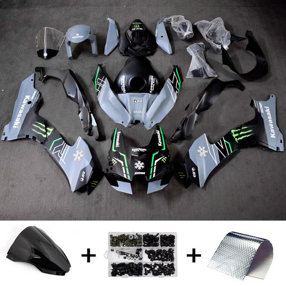 Verkleidungssatz aus ABS-Kunststoff, passend für Kawasaki ZX-10R und ZX-10RR (2021–2025)