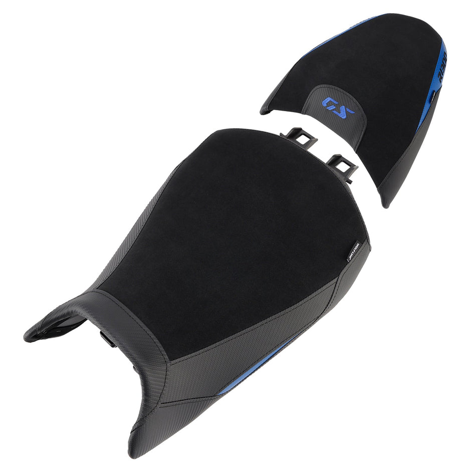 2024-2025 Für BMW R1300GS R 1300 GS Raider Soziuskissen-Set vorne & hinten, blau