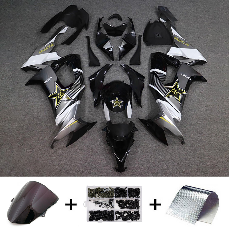 Verkleidungssatz aus ABS-Kunststoff, passend für Kawasaki ZX10R 2008-2010