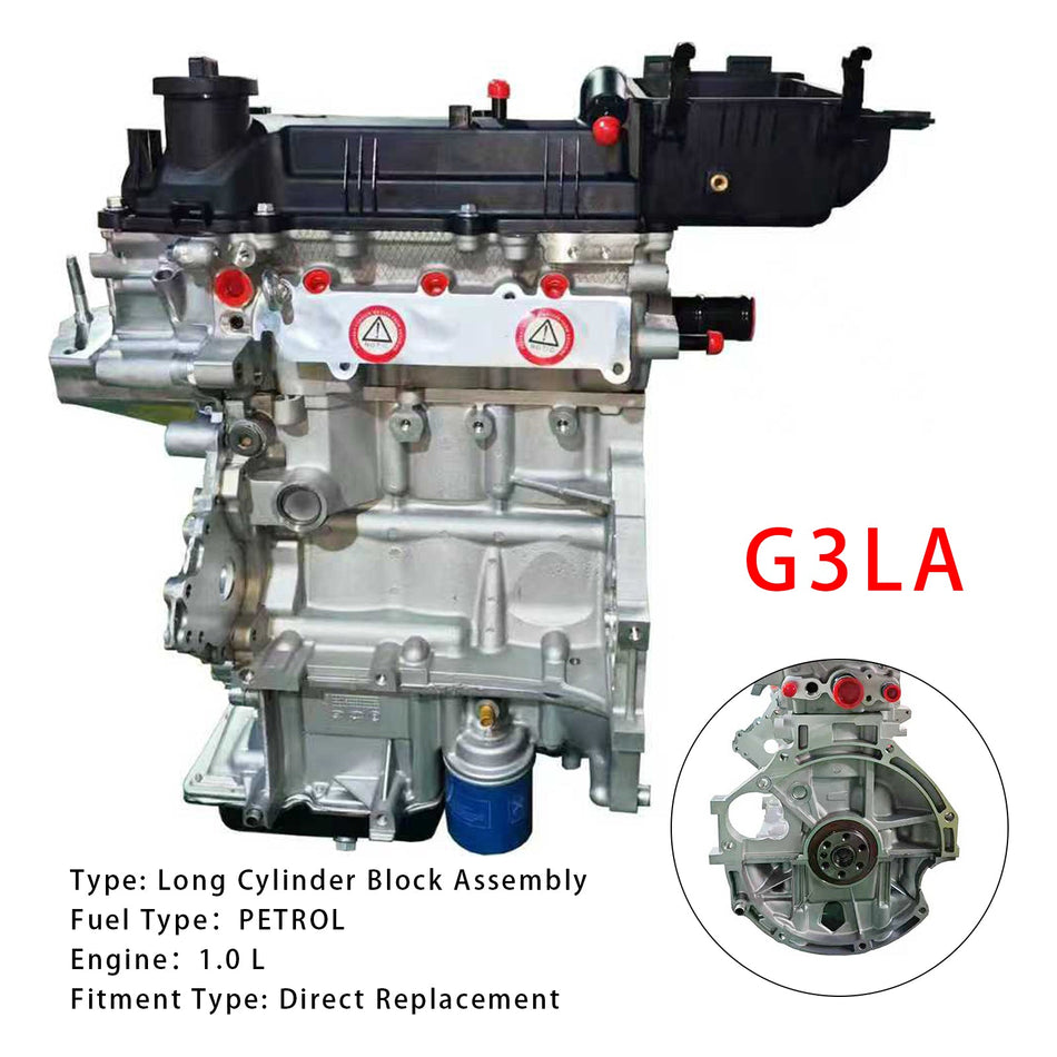 Neuer G3LA-Motorblock für MK3 KIA PICANTO EURO 6 1.0L Benzin ab Baujahr 2007