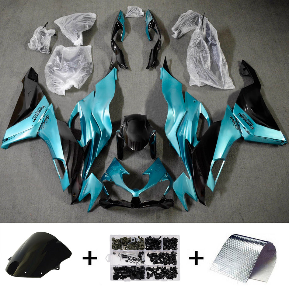 Verkleidungssatz aus ABS-Kunststoff, passend für Kawasaki ZX6R 2019-2023