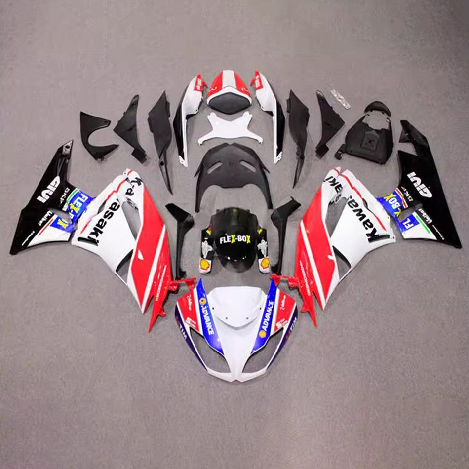 Verkleidungssatz aus ABS-Kunststoff, passend für Kawasaki ZX6R 636 2009-2012