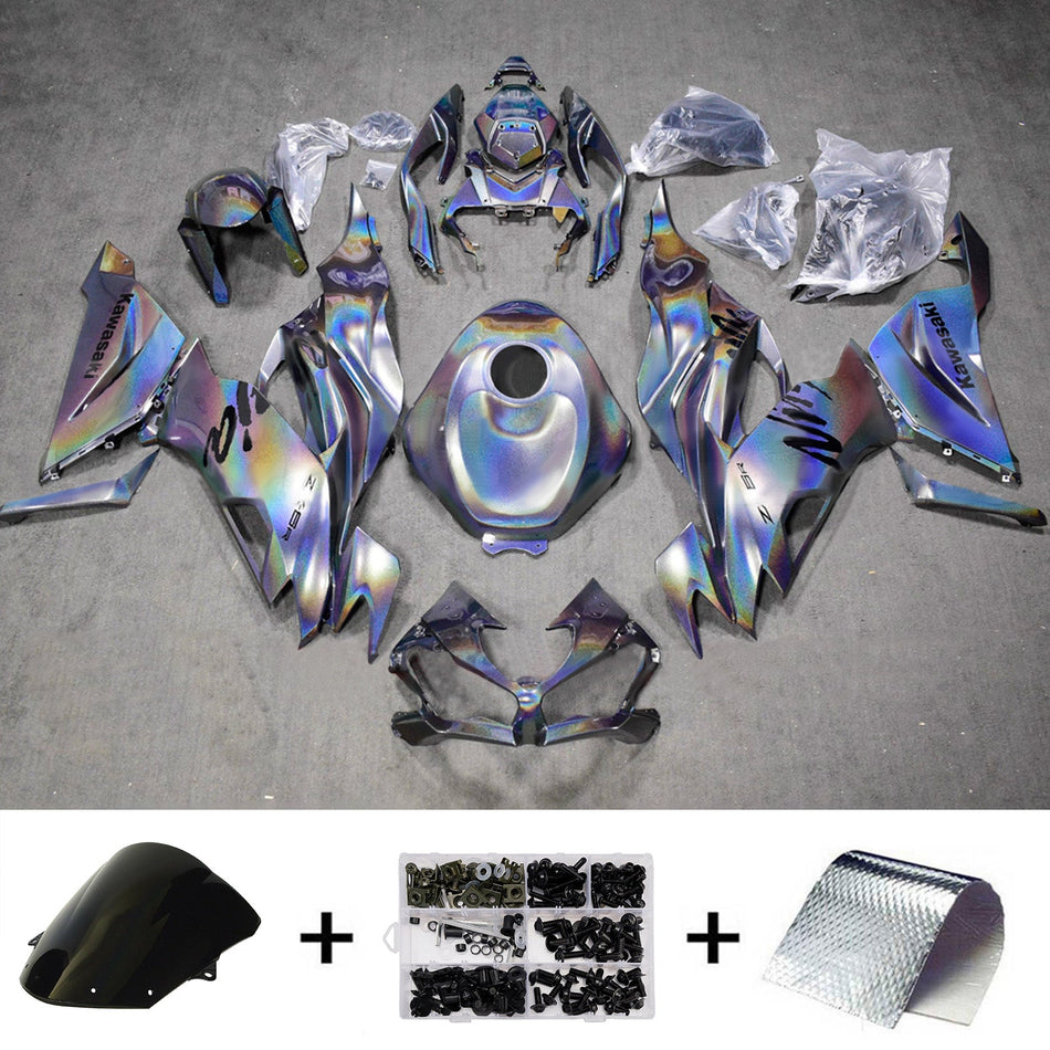 Verkleidungssatz aus ABS-Kunststoff, passend für Kawasaki ZX6R 2019-2023