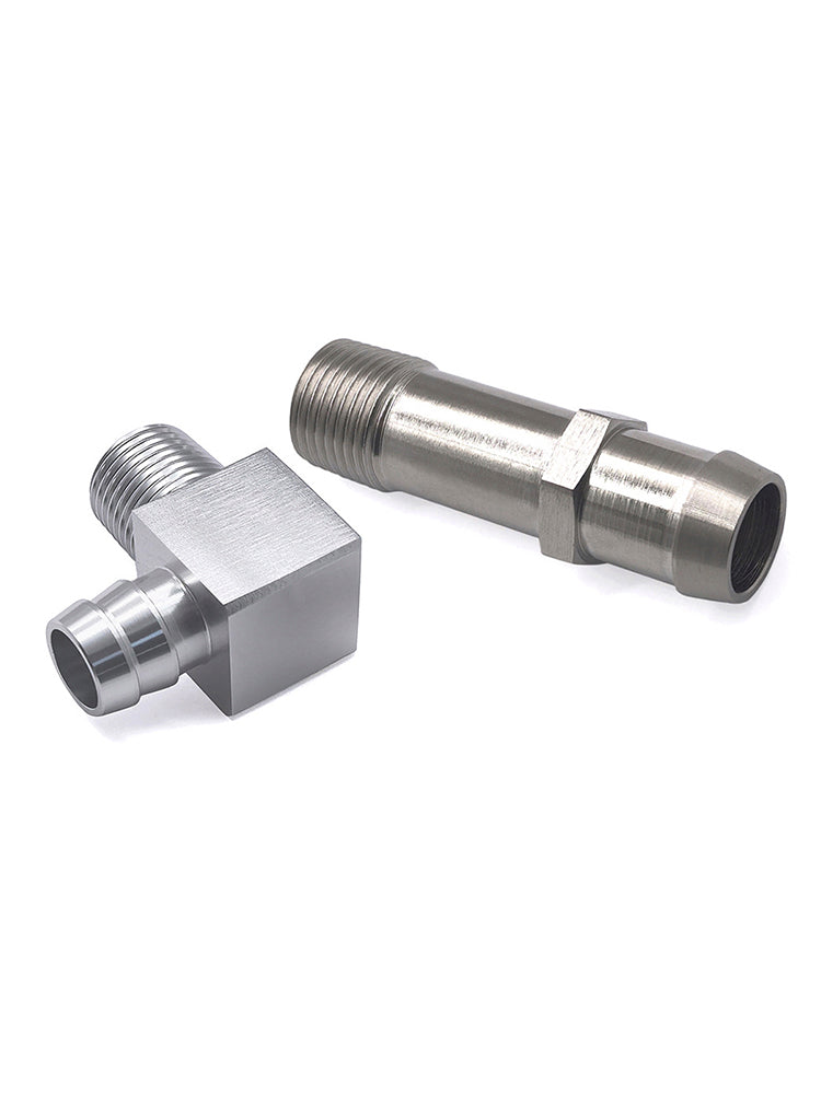2 Stück Heizungsschlauchanschluss 3/4"" Wasserpumpe 5/8"" Ansaugung für Chevy SBC V8 Motoren
