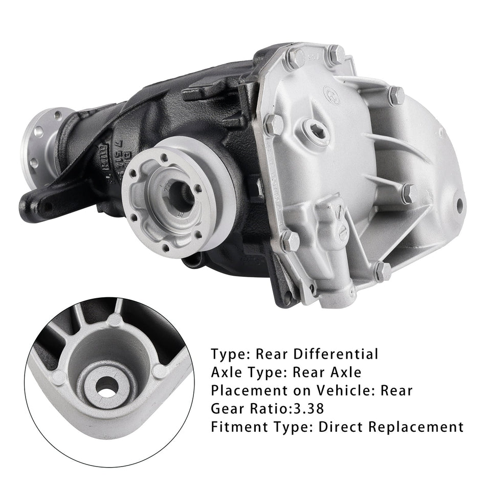 Hinterer Differentialträger 3,38 Verhältnis für BMW E81 E87 E90 E91 E92 318i 323i