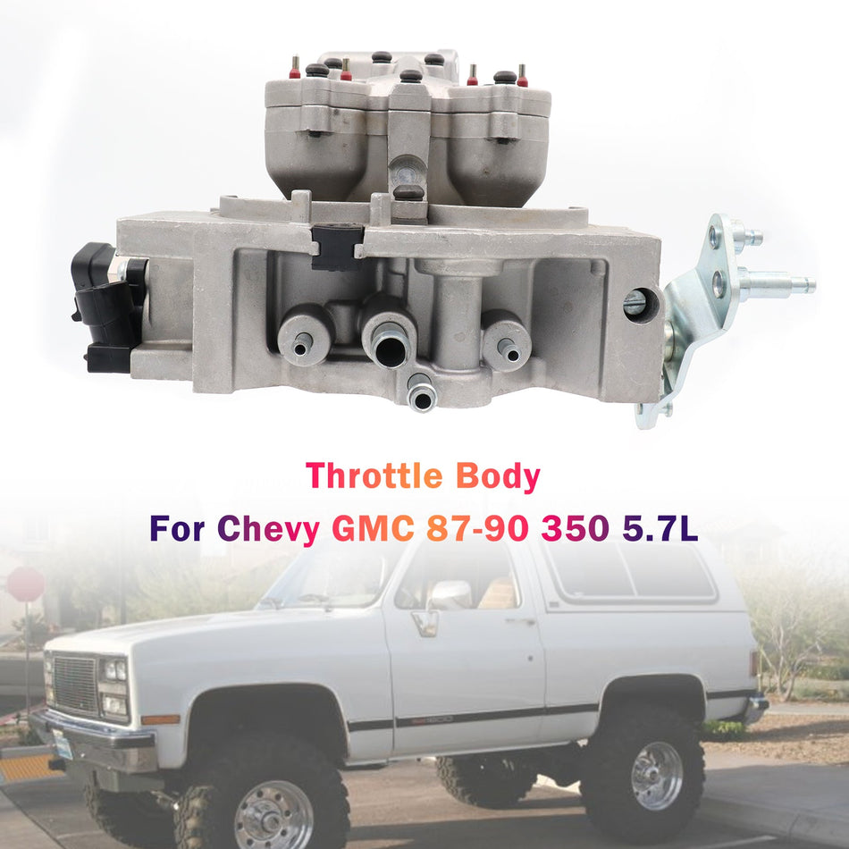 1987–1990 Chevy GMC 350 5,7 l LKW Silverado Tahoe Suburban TBI Drosselklappengehäuse