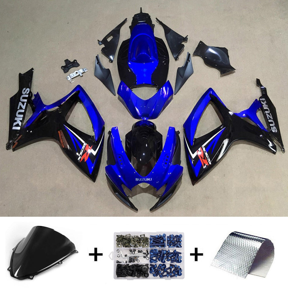 Verkleidungssatz aus ABS-Kunststoff für Suzuki GSXR 600/750 2006-2007 K6